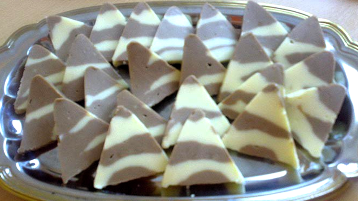 Recept na domácí Kinder Tablerone, chutná ještě lépe než vypadá